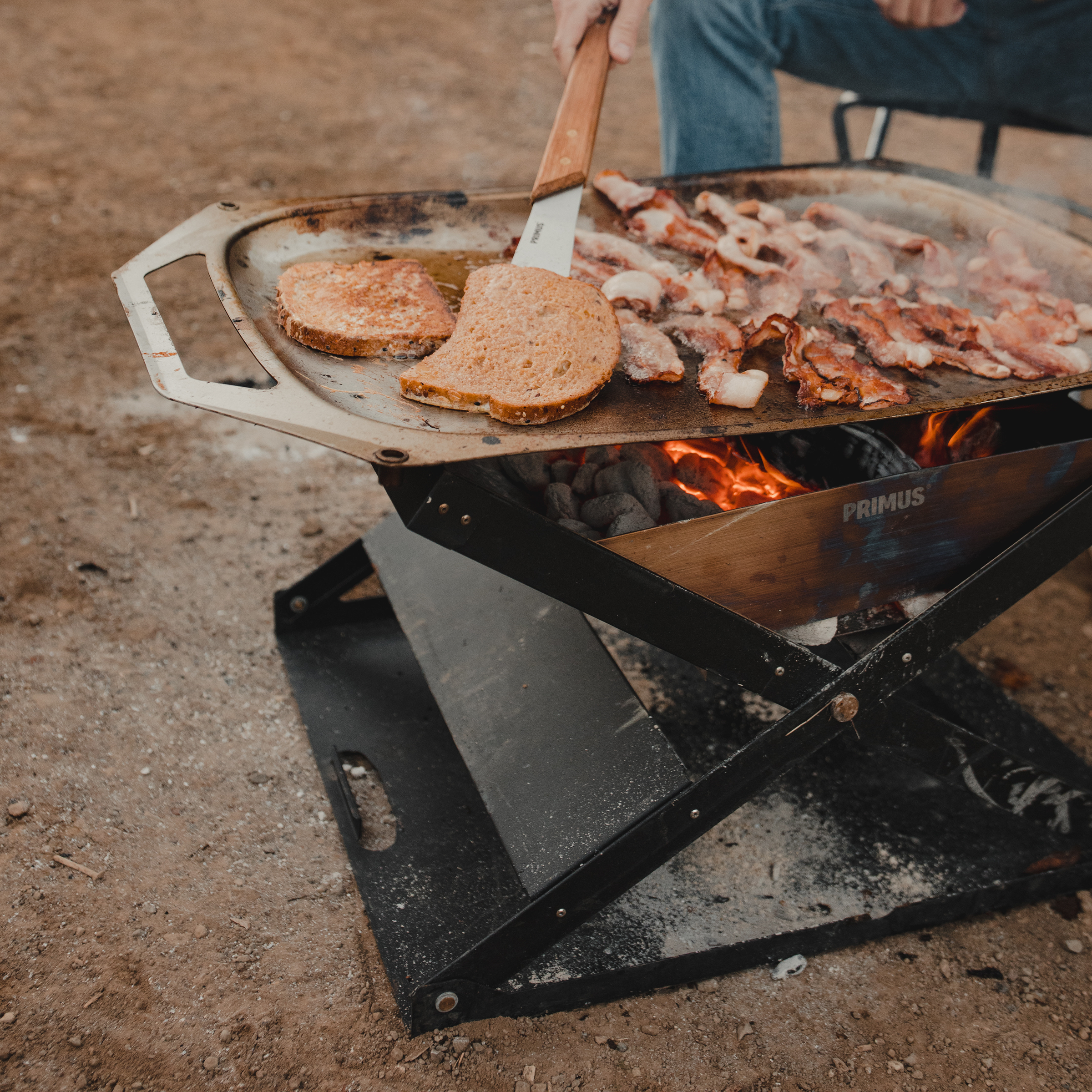 Backpacking Pan Primus Open Fire Pan Stainless Steel Camping