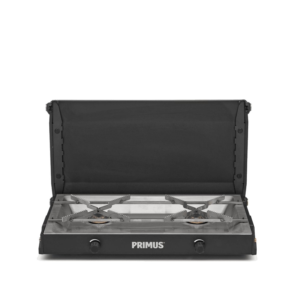 【新品】PRIMUS KINJIA 2-Burner Gas Stove Kinjia Camping Stove | Compact, Outdoor, Double-Burner Cooker