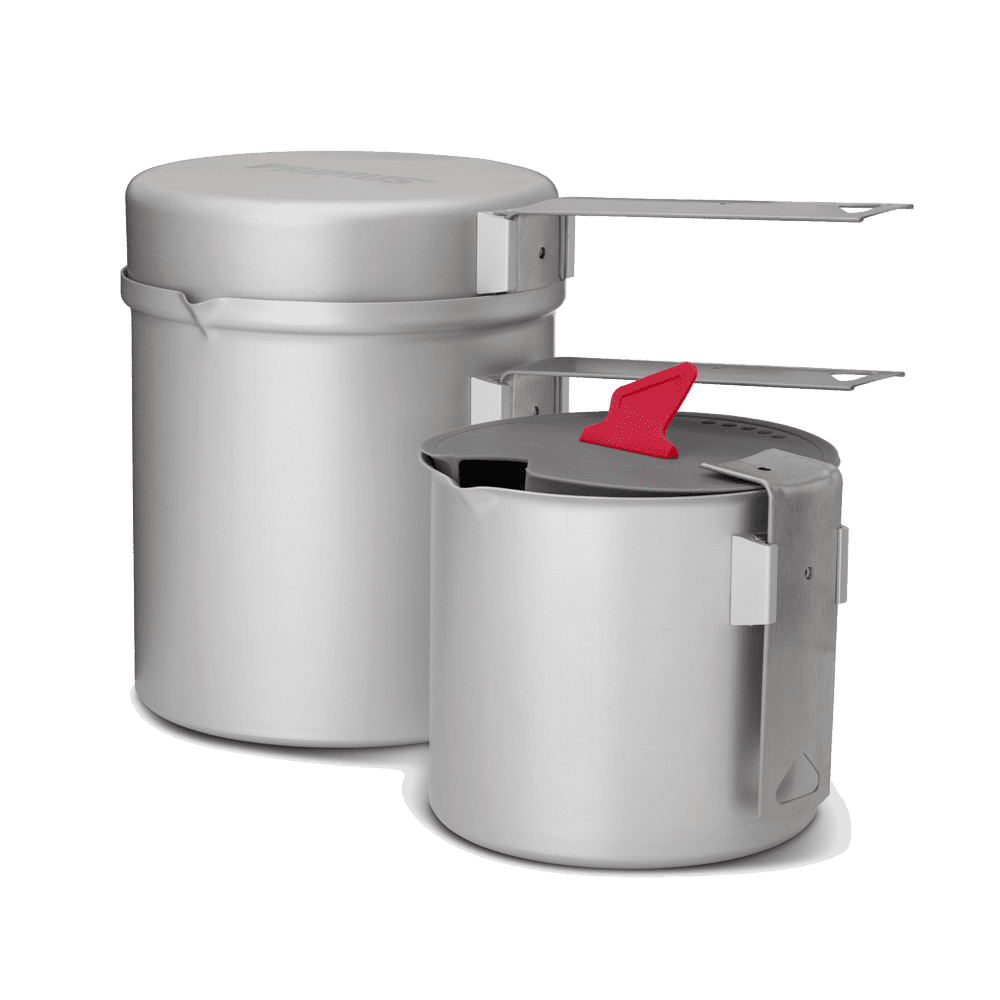 Essential Trek Pot Set | Backpacking Aluminum Pots & Fry Pan Essential Trek Pot Set | Backpacking Aluminum Pots & Fry Pan