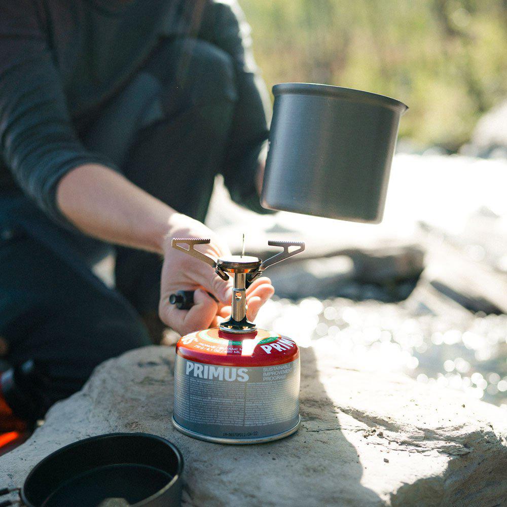 Express Compact Backpacking Stove | Sit-On-Top Outdoor Burner