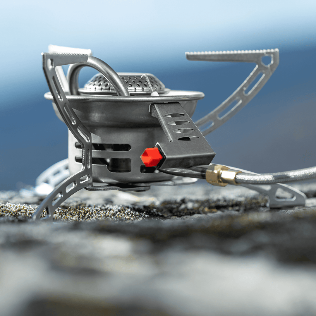 EasyFuel Backpacking Stove | Remote Canister Burner | Primus